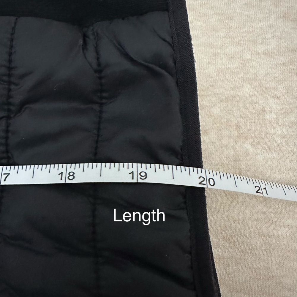 Athleta Girls Black Full Zip Nylon Lightweight Hoodie Puffer Jacket Size M - Picture 8 of 10